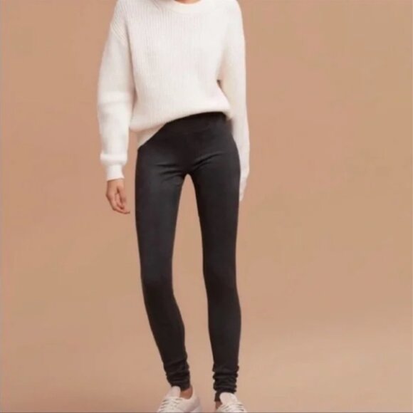 Aritzia Pants - Wilfred Free - Aritzia - Daria Faux Suede Leggings - Size Large